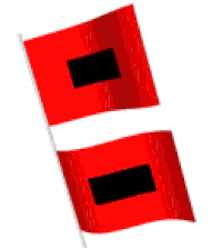 Hurricane Warning Flags